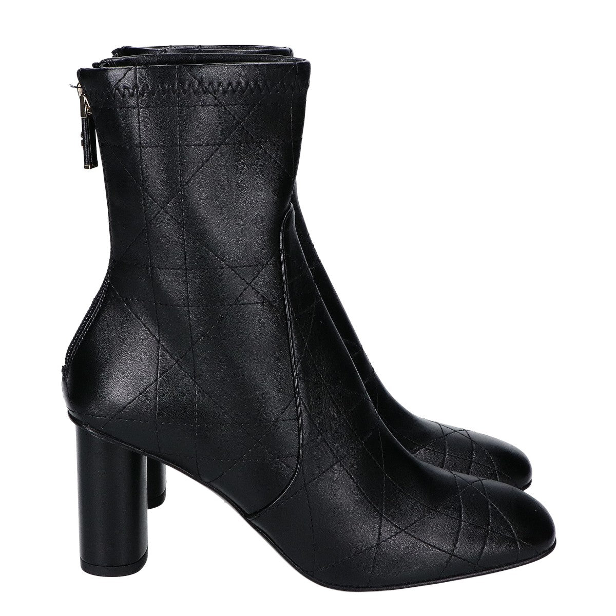 Christian Dior 【Unused/23AW】D-SHADOW Stitch Heel Ankle Boots Shoes