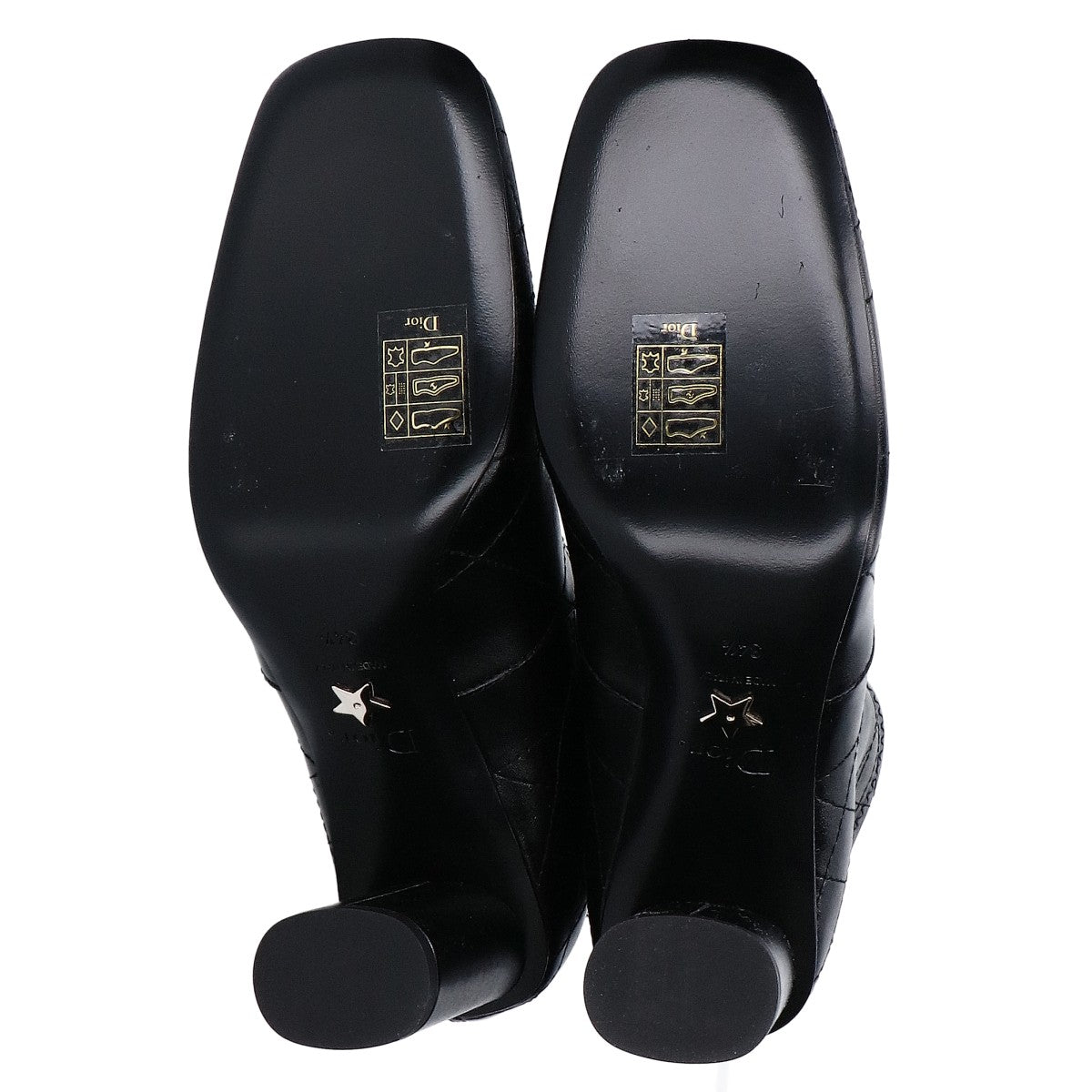 Christian Dior 【Unused/23AW】D-SHADOW Stitch Heel Ankle Boots Shoes