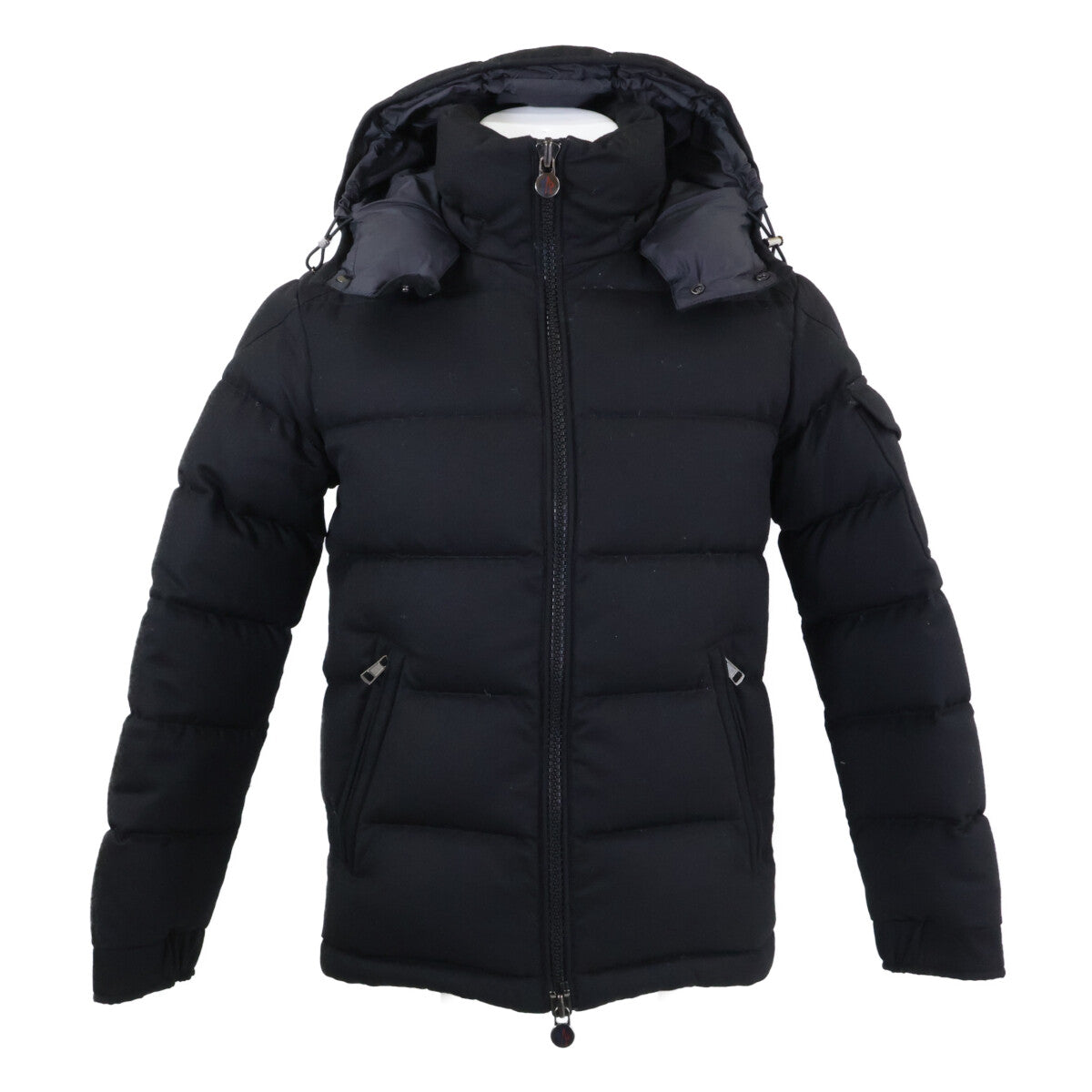 MONTGENEVRE Moncler Wool Hooded Down Jacket Jacket O Men's