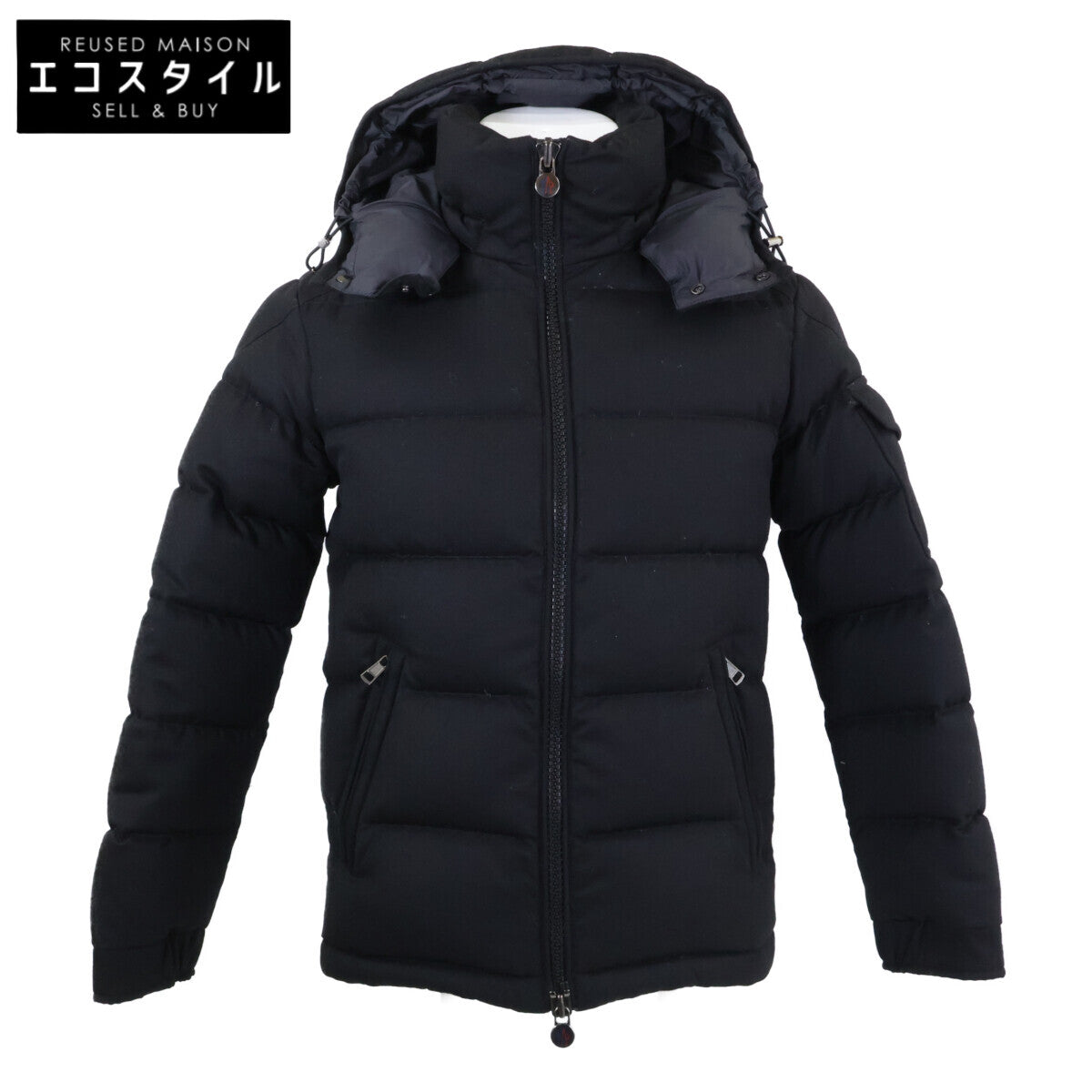 MONTGENEVRE Moncler Wool Hooded Down Jacket Jacket O Men's