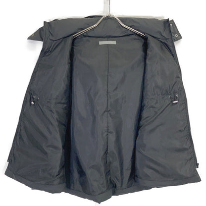 theory luxe Theory Luxe 03-3409605 23AW 黑色带帽斗篷羽绒服 披风 夹克
