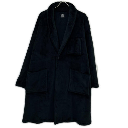 Porter Classic 23AW Black HIGH LOFT FLEECE PICASSO COAT / High-Loft Fleece Picasso Coat Coat