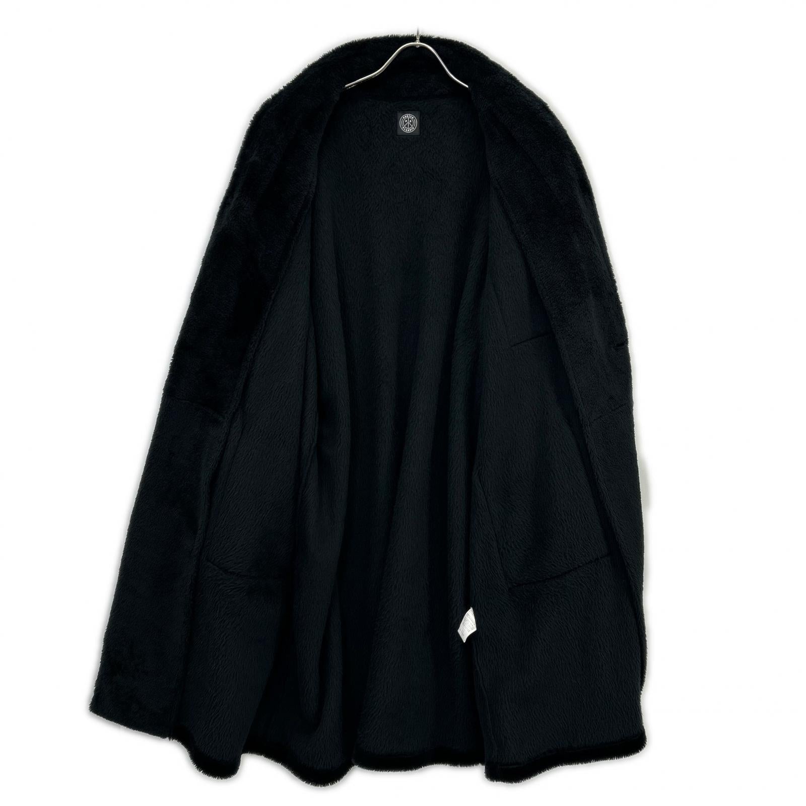 Porter Classic 23AW BLACK HIGH LOFT FLEECE PICASSO COAT Coat 3