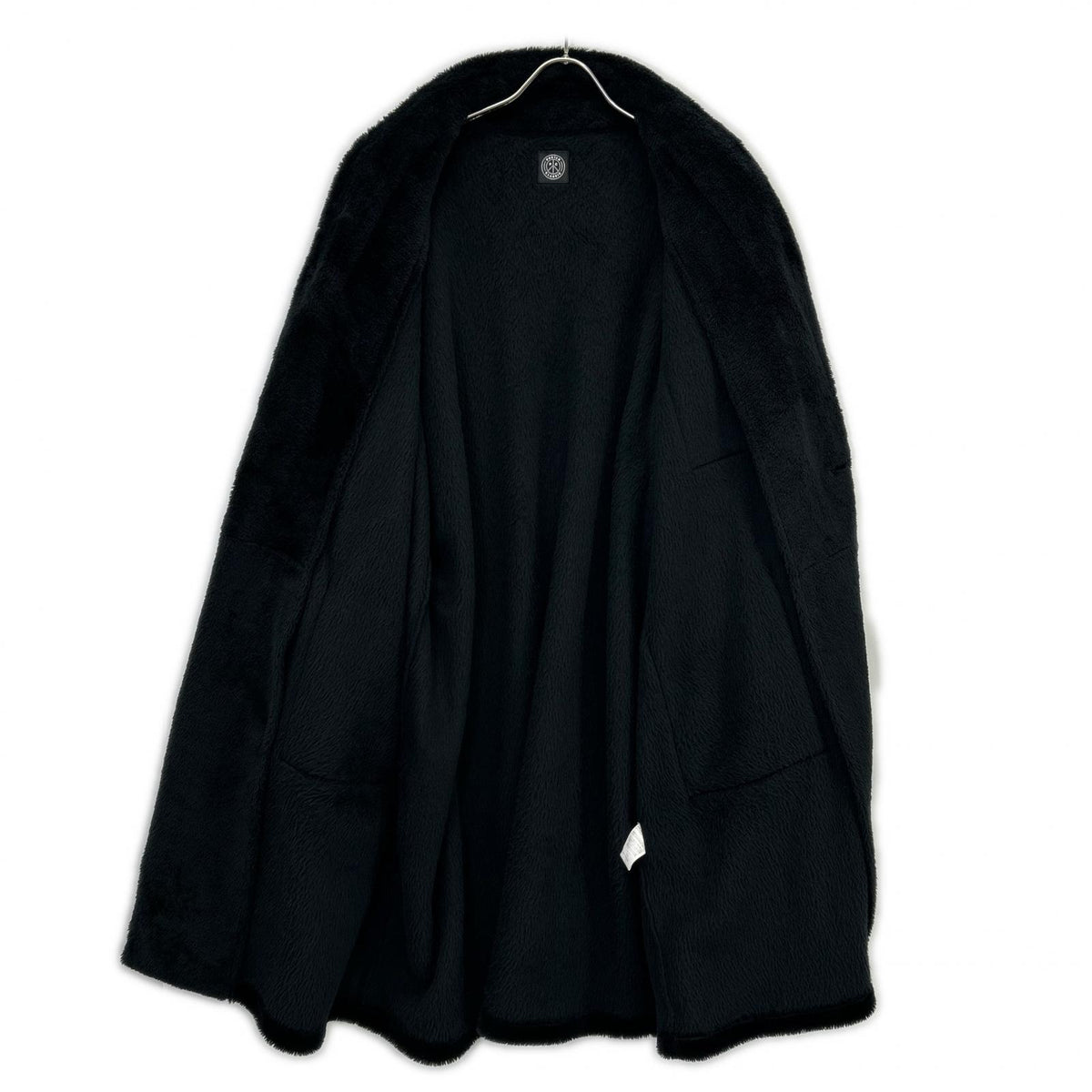 Porter Classic 23AW Black HIGH LOFT FLEECE PICASSO COAT / High-Loft Fleece Picasso Coat Coat