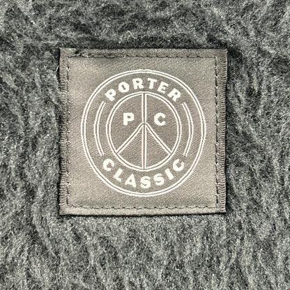 Porter Classic 23AW Black HIGH LOFT FLEECE PICASSO COAT / High-Loft Fleece Picasso Coat Coat