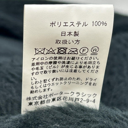 Porter Classic 23AW BLACK HIGH LOFT FLEECE PICASSO COAT Coat 3
