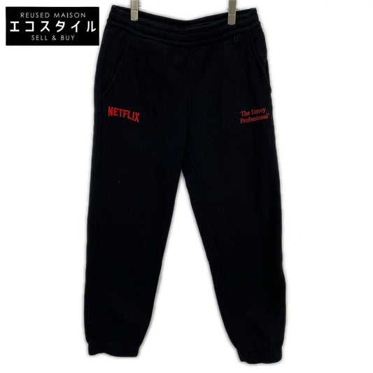 ennoy エンノイ 【×NETFLIX】23AW ブラック イージー スウェットパンツ ボトムス