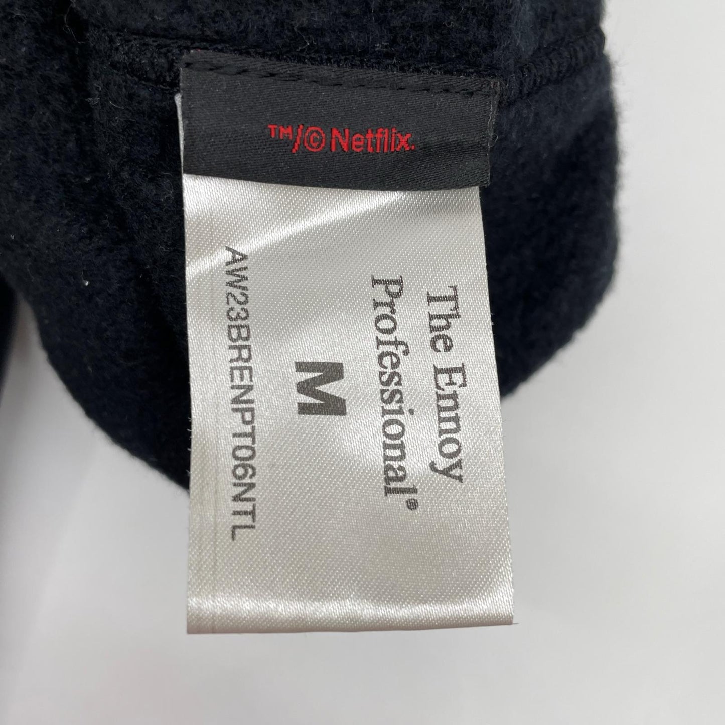 ennoy 【×NETFLIX】23AW Black Easy Sweatpants Bottoms M