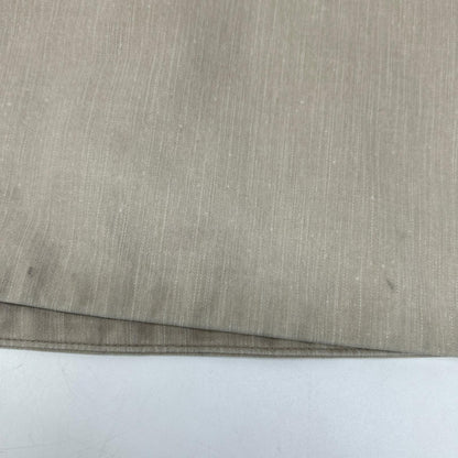 MADISON BLUE Madisonblue MB171-6712 米色 棉质 侧边拉链 反面缎面 超长喇叭裙 半身裙