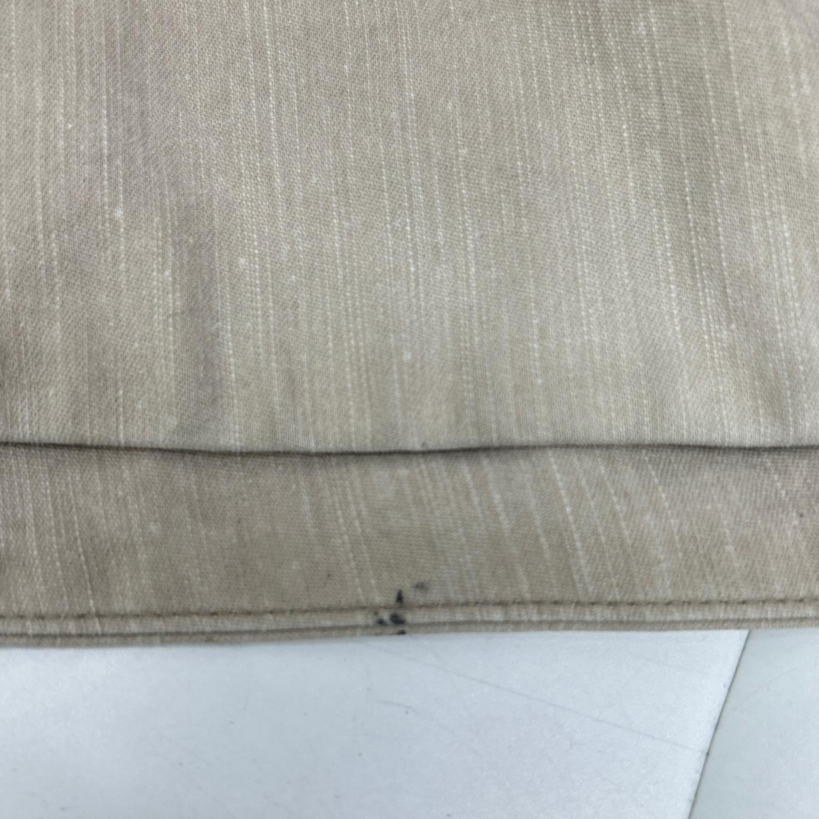 MADISON BLUE Madisonblue MB171-6712 米色 棉质 侧边拉链 反面缎面 超长喇叭裙 半身裙
