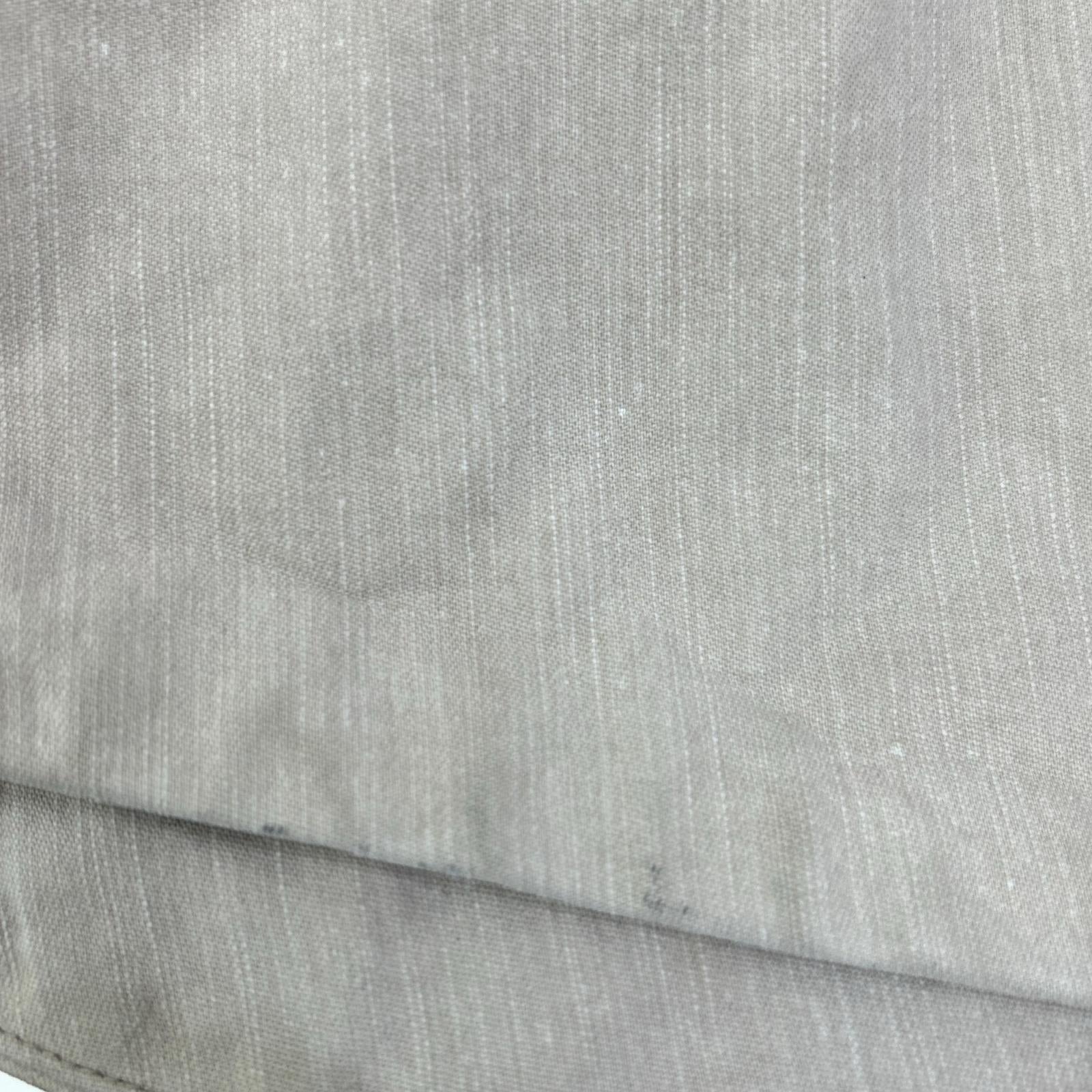 MADISON BLUE Madisonblue MB171-6712 米色 棉质 侧边拉链 反面缎面 超长喇叭裙 半身裙