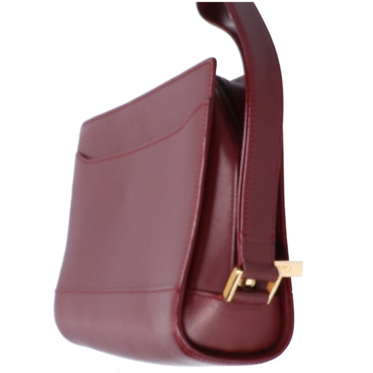 Cartier Must Line Embossed Logo Calf Leather Second Bag Clutch Bag