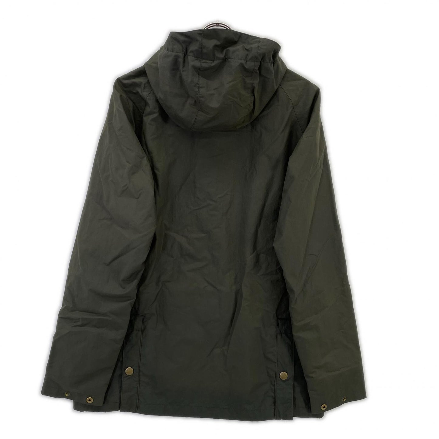 Barbour 1602109 Khaki 3-Warrant Oiled Bedale Hooded Jacket M
