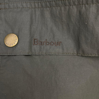 Barbour 1602109 Khaki 3-Warrant Oiled Bedale Hooded Jacket M