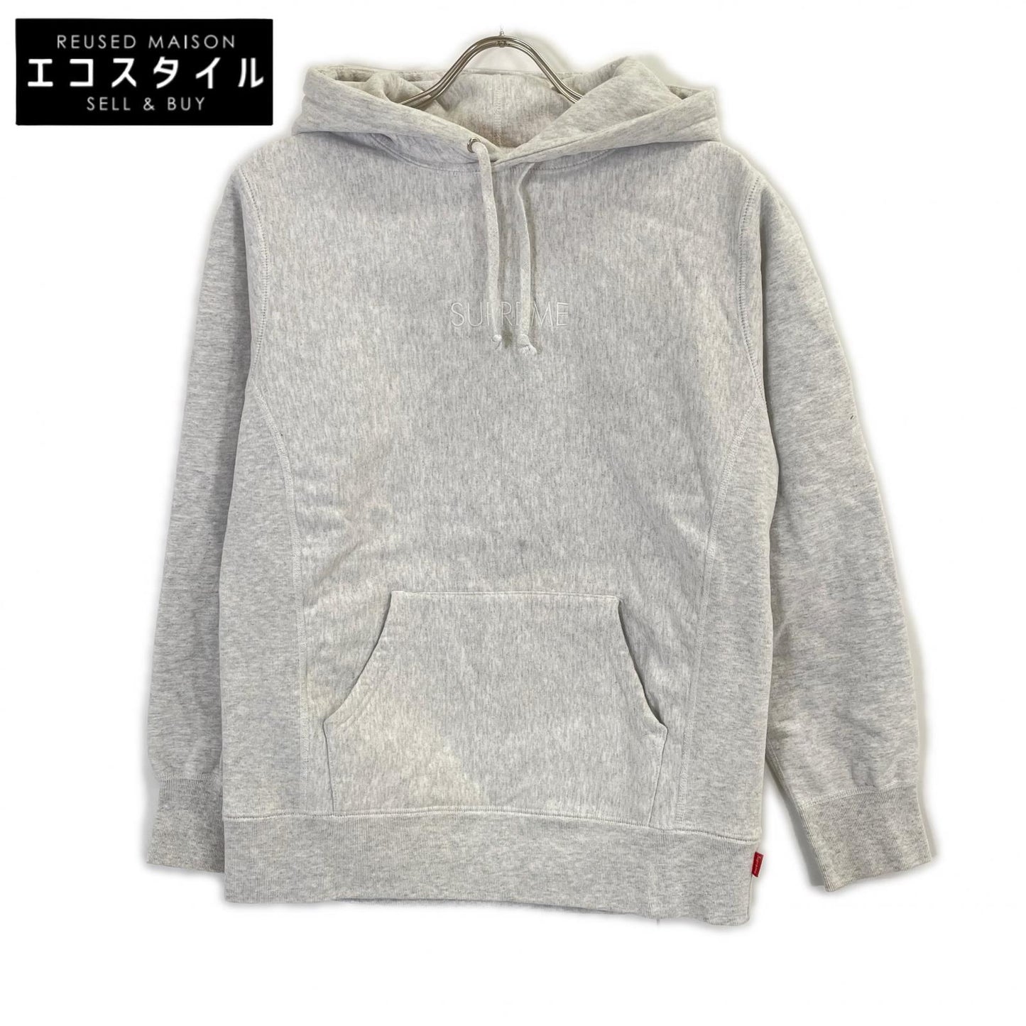 Reverse Weave Tonal 刺绣连帽卫衣 S 码 男士
