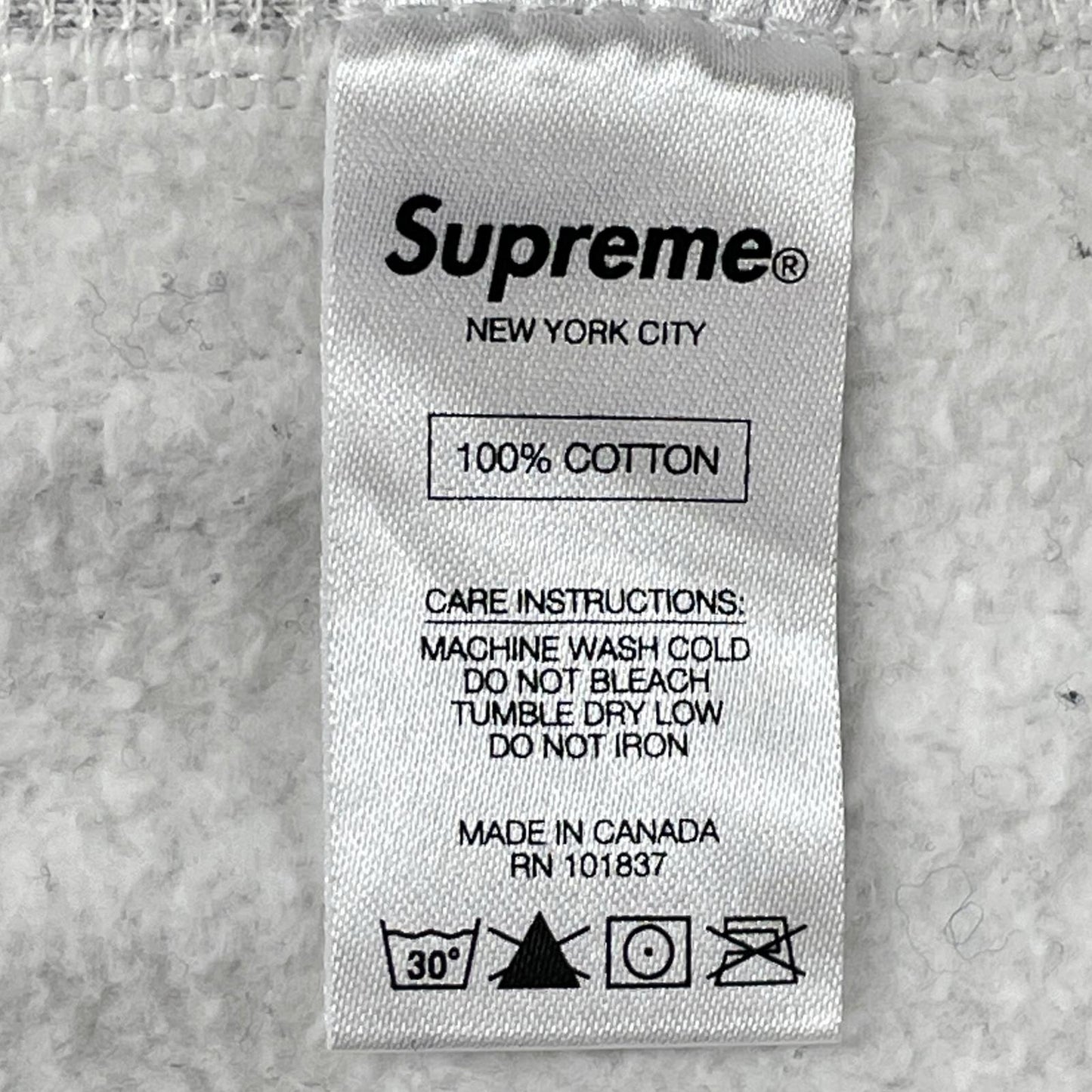 Reverse Weave Tonal 刺绣连帽卫衣 S 码 男士
