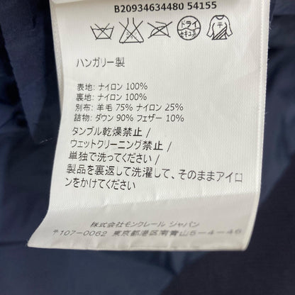 B20934634480 AULAMPIA 双排扣 羊毛拼接 羽绒夹克 外套 O 女士