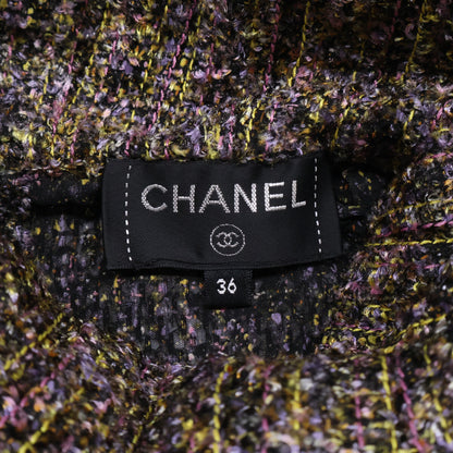 CHANEL シャネル P59903V45314 袖口ココマーク タートルネック シャギー 長袖トップス トップス