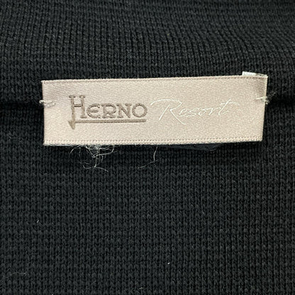 HERNO 赫尔诺 JP003UR RESORT 海军蓝 防泼水尼龙轻薄羽绒混合连帽夹克 46