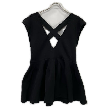 ADORE アドーア 531-4270811 24年製 ブラック エアーストレッチニット トップス