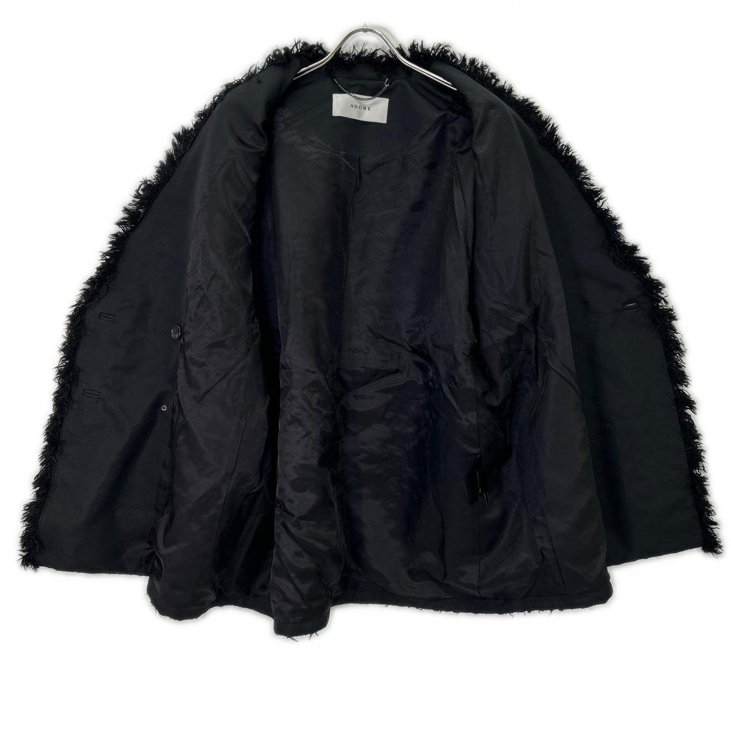 ADORE 531-3250908 Black Tweed Luxe Tweed Jacket Jacket