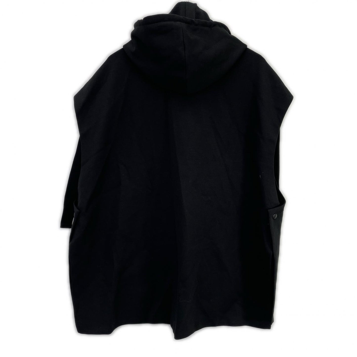 ADORE 531-1150215 Black Dry Ponte Hooded Layered Blouson Jacket
