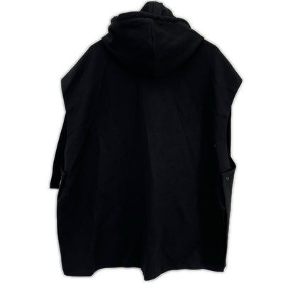 ADORE 531-1150215 Black Dry Ponte Hooded Layered Blouson Jacket
