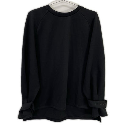 ADORE 531-1150215 Black Dry Ponte Hooded Layered Blouson Jacket