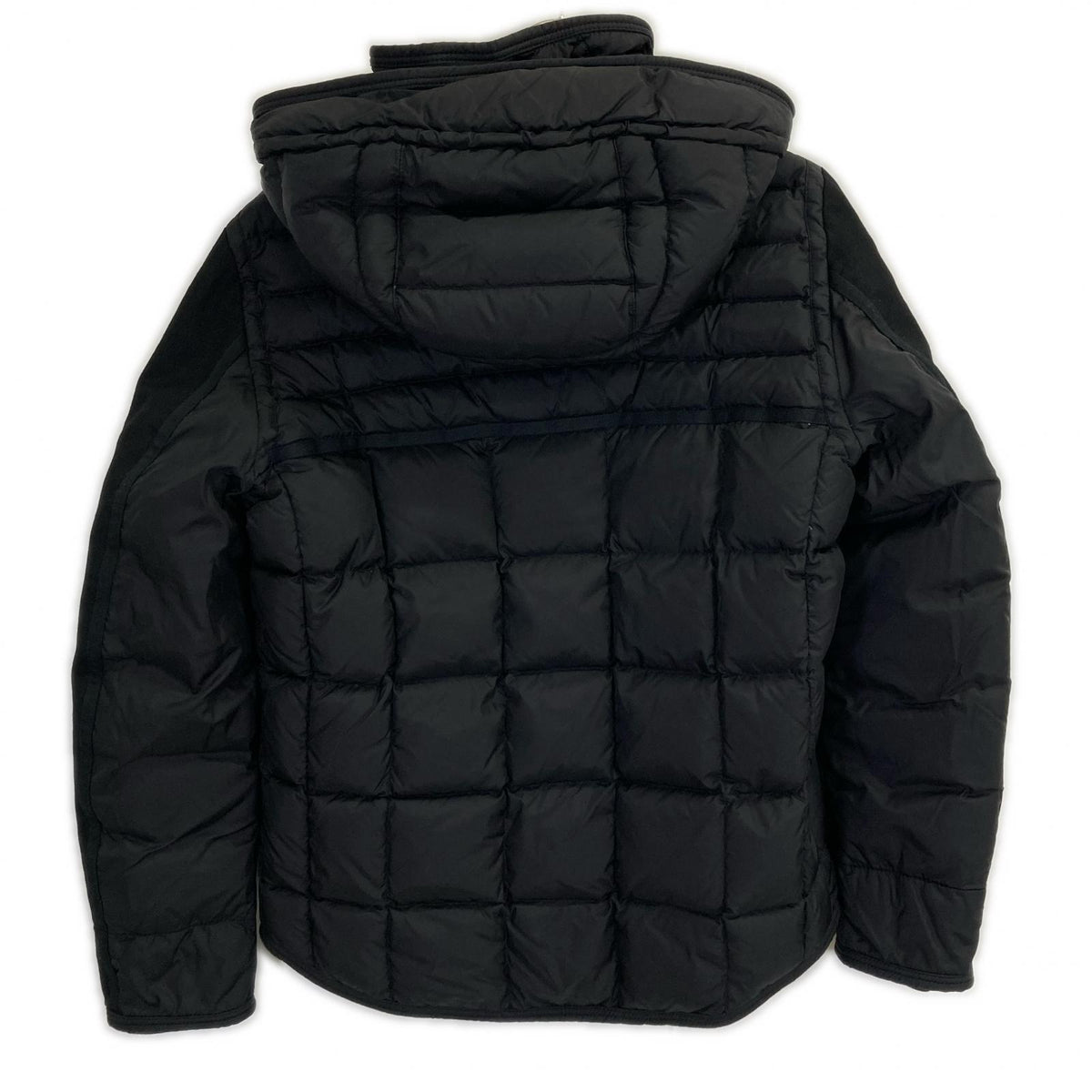 MONCLER モンクレール RYAN ナイロンxウール切替 フーテッドダウンジャケット ジャケット