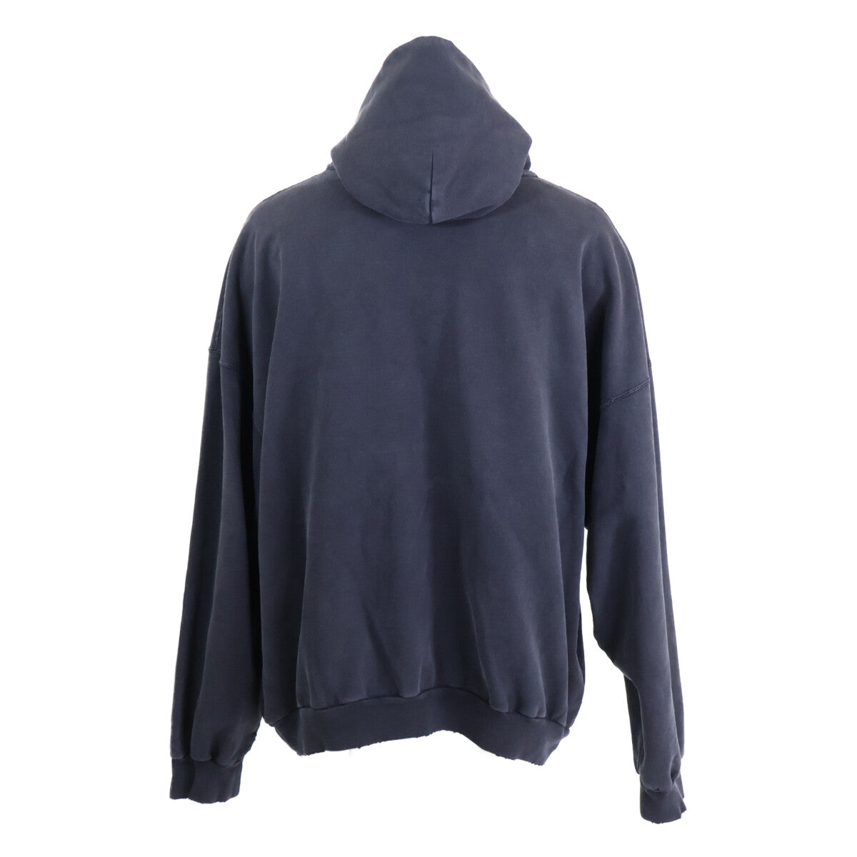 BALENCIAGA 巴黎世家 【全新/国内正品】821861 TSVA 正面Logo做旧连帽衫套头衫上衣