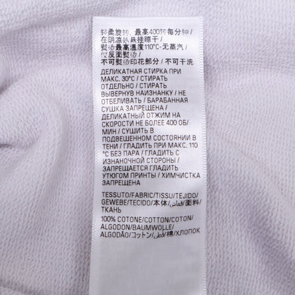 BALENCIAGA バレンシアガ 【新品同様/国内正規/23SS】744441 T0VB1 Tape Type Ripped Pocket Hoodie テープロゴ プルオーバー パーカー トップス