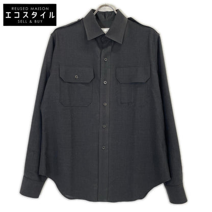 Maison Margiela 马吉拉 25AW S50DT0059 军装羊毛长袖衬衫 上衣
