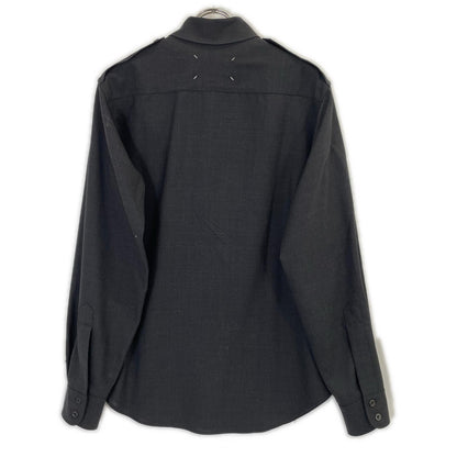 Maison Margiela 马吉拉 25AW S50DT0059 军装羊毛长袖衬衫 上衣