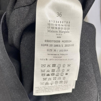 Maison Margiela 马吉拉 25AW S50DT0059 军装羊毛长袖衬衫 上衣