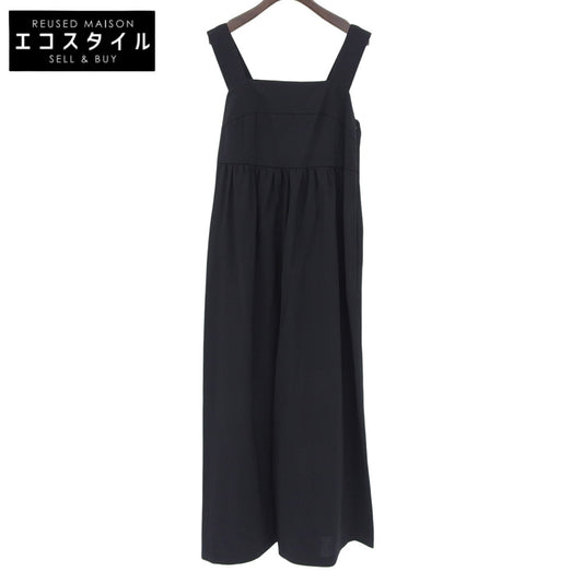 Like New Linen Blend All-in-One Overalls for Women Black Size 2, 2024 Model. Overalls All-in-One. Size 2 for Women.