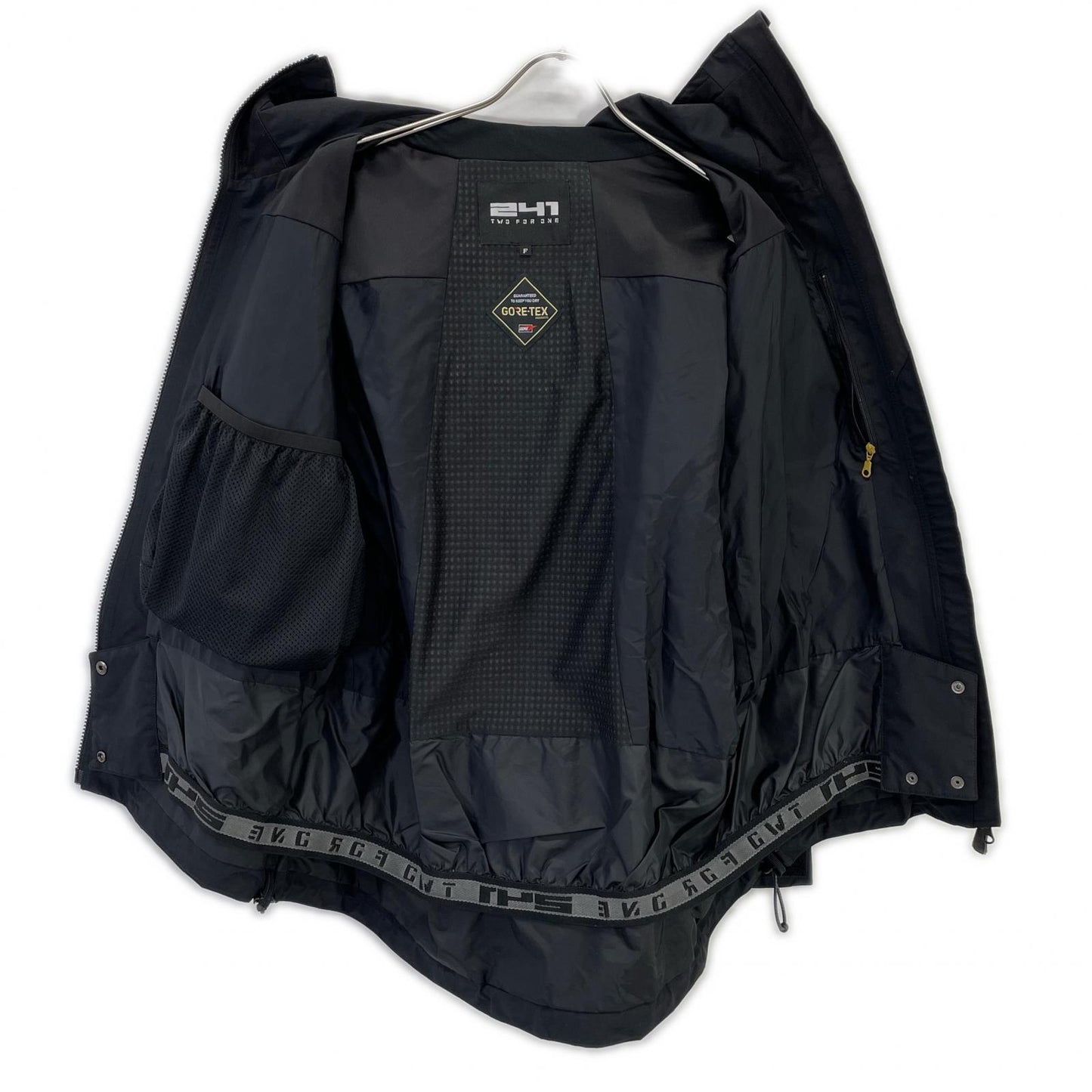 241 Two For One L'Appartement Exclusive MB1960 Black Nylon GORE-TEX MOUNTAIN JACKET Jacket