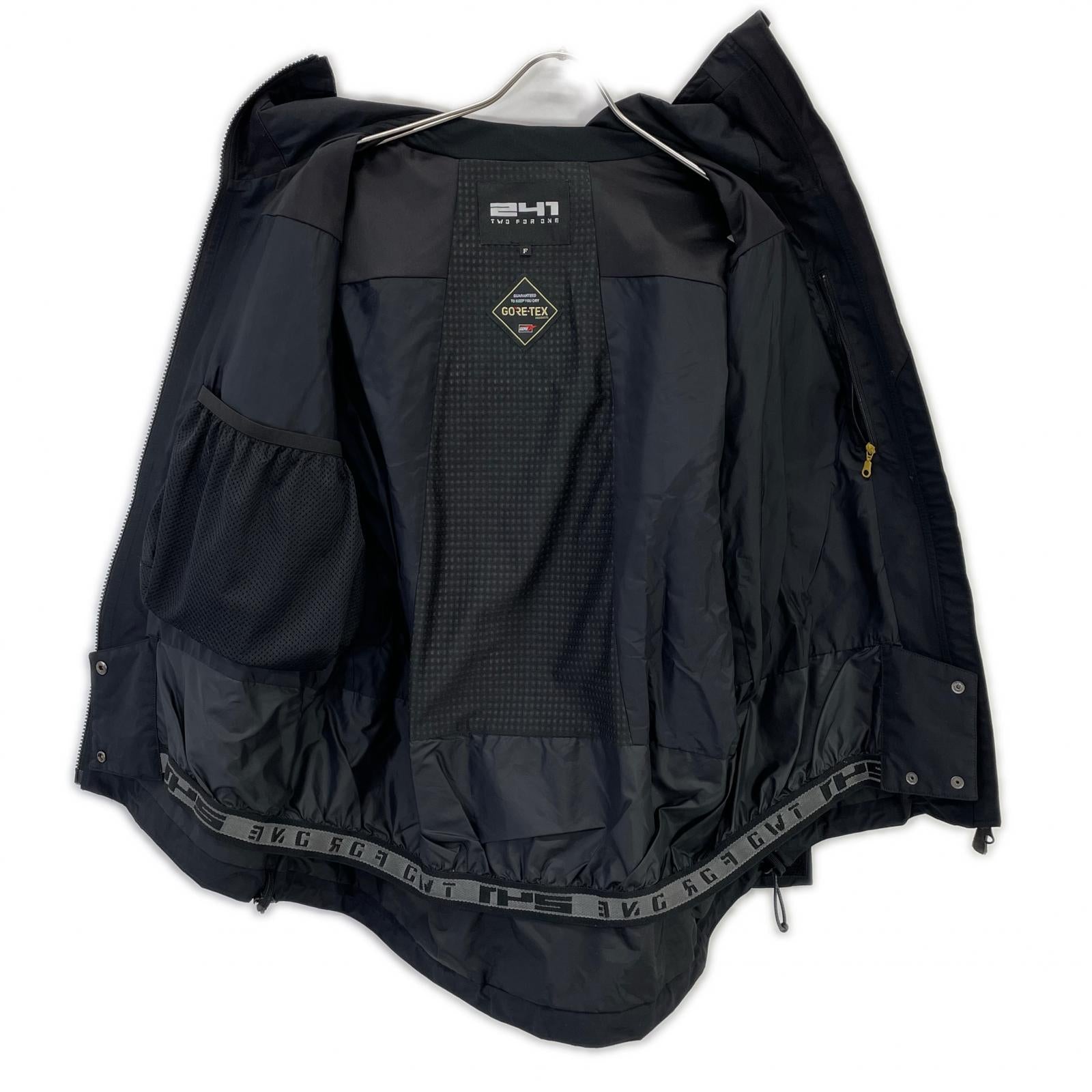 241 Two For One L'Appartement Exclusive MB1960 Black Nylon GORE-TEX MOUNTAIN JACKET Jacket