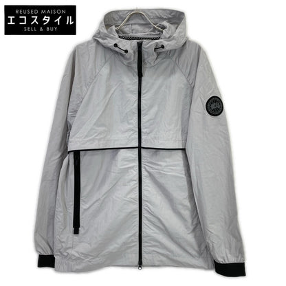 CANADA GOOSE カナダグース 2440MB Black Label Faber Hoodie/フェーバーフーディ グレー W-ZIP ナイロンフーディジャケット トップス