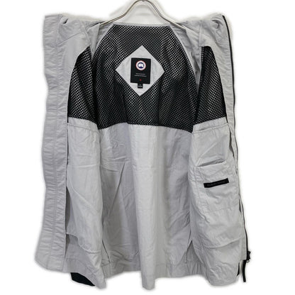 CANADA GOOSE カナダグース 2440MB Black Label Faber Hoodie/フェーバーフーディ グレー W-ZIP ナイロンフーディジャケット トップス