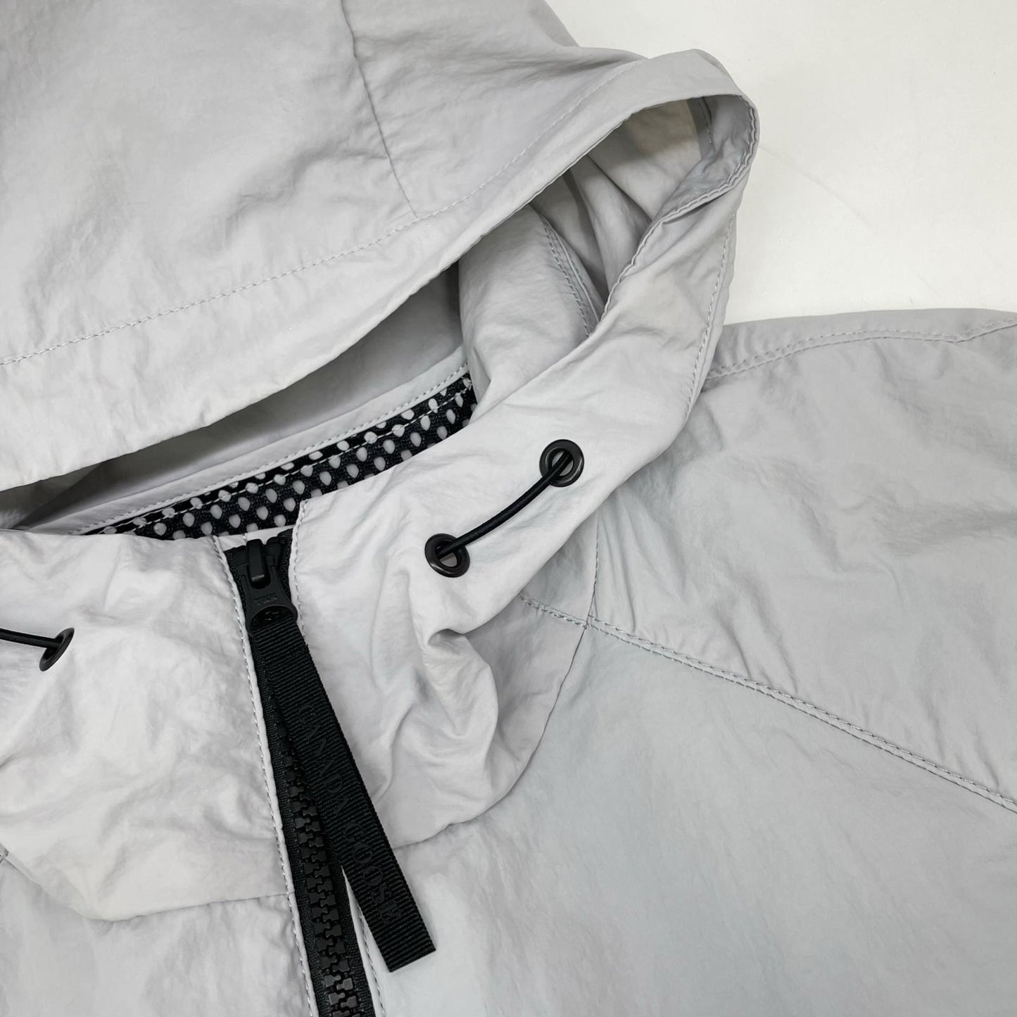 CANADA GOOSE カナダグース 2440MB Black Label Faber Hoodie/フェーバーフーディ グレー W-ZIP ナイロンフーディジャケット トップス