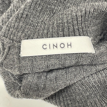 CINOH チノ 23WKN003 TURTLENECK TIGHT KNIT ニット トップス