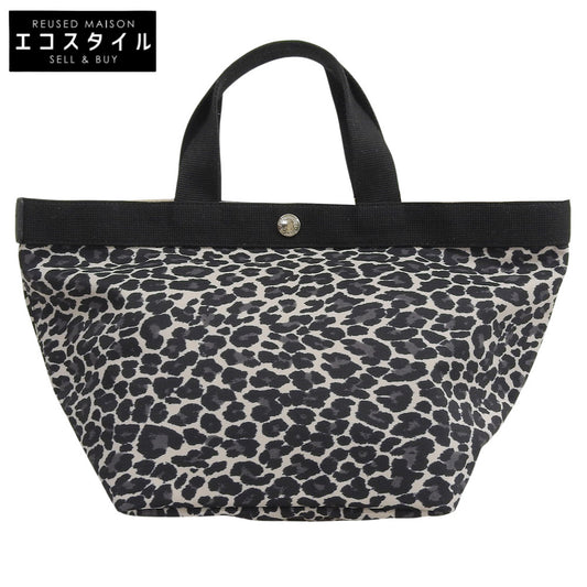 Herve Chapelier Limited Edition Color M-sized Boat Tote Bag for Women - Panther Blanc x Noir x Noir 707FN Tote Bag