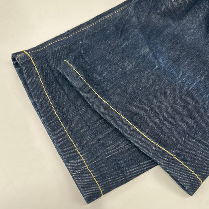 JUNYA WATANABE MAN 渡边淳弥男士 【×Levi's】WJ-P221 22AW 靛蓝色棉质牛仔布联名长裤 下装