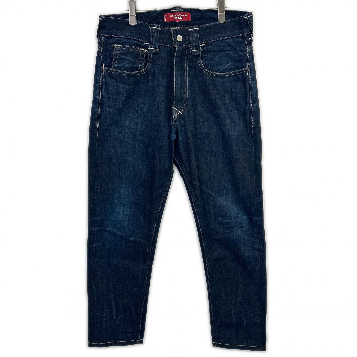 JUNYA WATANABE MAN 渡边淳弥男士 【×Levi's】WJ-P221 22AW 靛蓝色棉质牛仔布联名长裤 下装