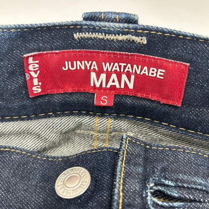 JUNYA WATANABE MAN 渡边淳弥男士 【×Levi's】WJ-P221 22AW 靛蓝色棉质牛仔布联名长裤 下装
