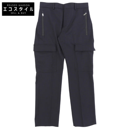美品 LAMDA ラムダ スラックスパンツ ボトムス メンズ ダークネイビー 44 COAS3JZD0KLT ボトムス 44 メンズ