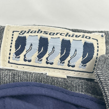 giab's ARCHIVIO ジャブスアルキヴィオ A5961 グレー MASACCIO スタンダードサマージャージー ドローコードパンツ ボトムス
