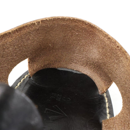 Black Vibram Sole Leather Ghillie Sandals Shoes 27 Men's