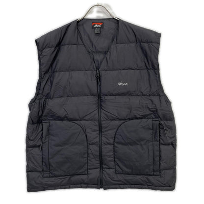 N2600-0K009D Black Sheer Down Vest M Men's