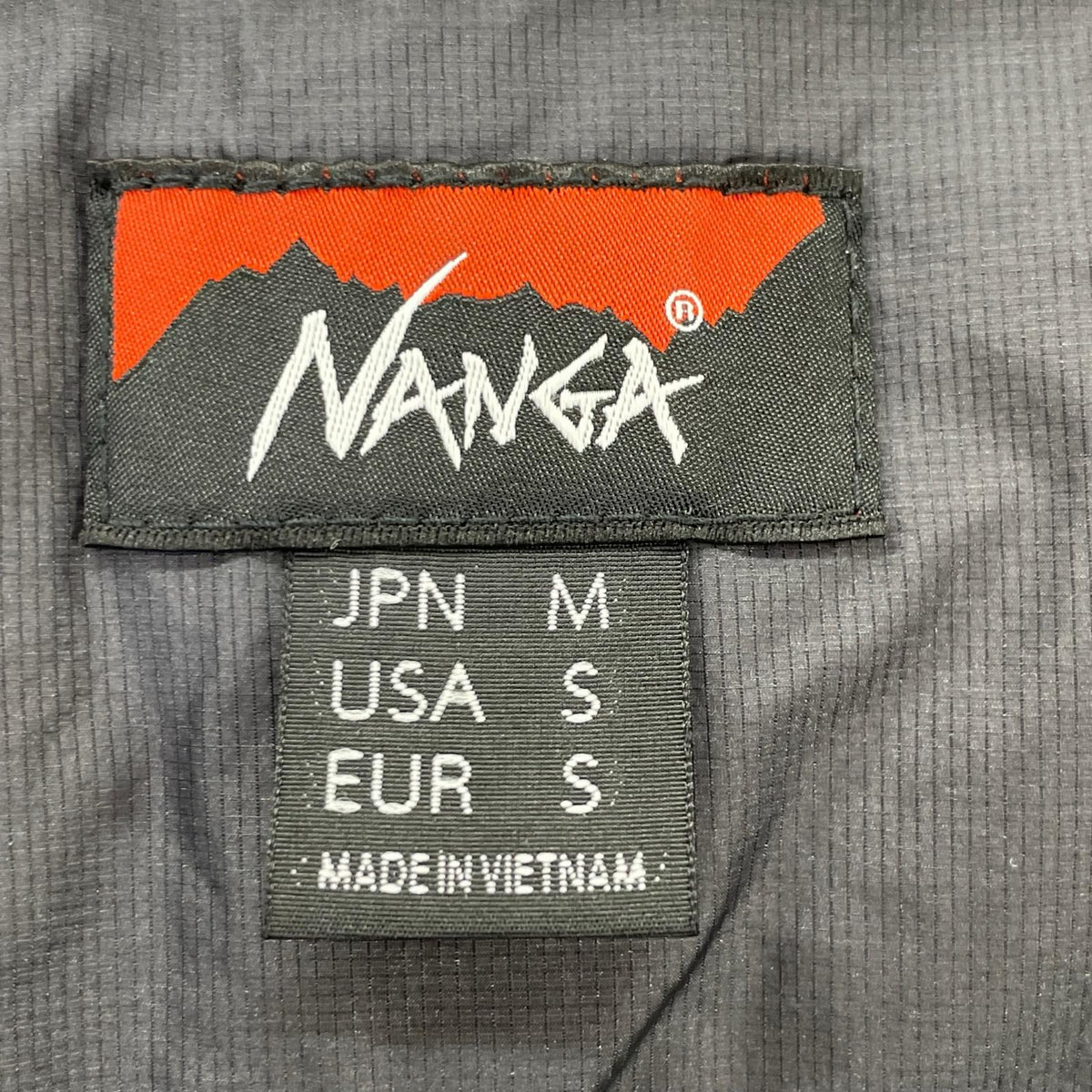 NANGA N2600-0K009D black SHEER DOWN VEST sheer down vest vest